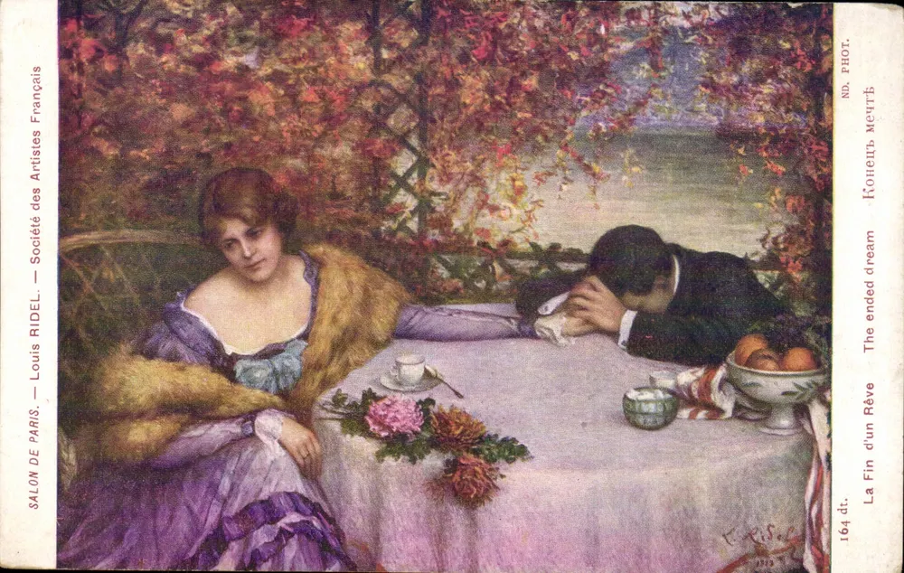 Das Ende eines Traums — Louis Ridel — Gesellschaft der französischen Künstler - Vorderseite