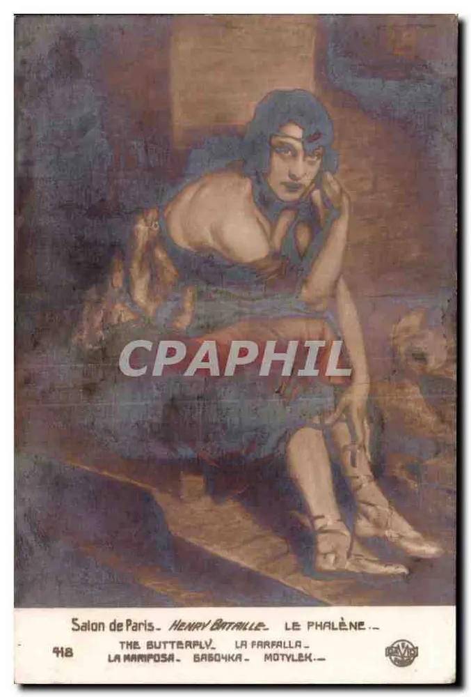 La Phalène — Henry Bataille — Salon de Paris n°48 - Voorkant