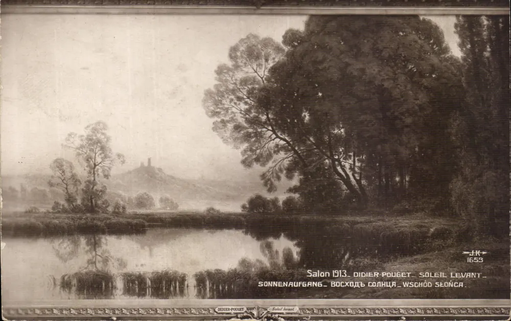 Aufgehender Sonne — Salon 1913 — Didier-Pouget — n° 1653 - Vorderseite