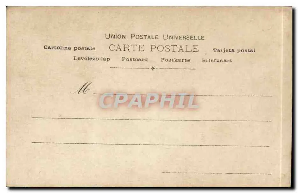 Salon 1904 — Frau J. Mercier — Agnès Sorel — S.I.P. — Nr. 238 - Rückseite