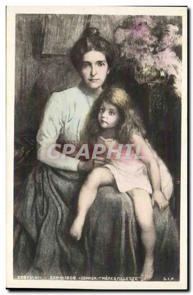 Mutter & Tochter — Serie Nr. 229 — Verleger Coppier, S.I.P. - Vorderseite