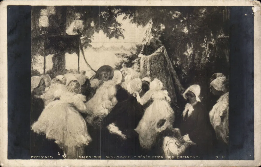 Segen der Kinder — Salon 1902 — Guillonnet — SIP - Vorderseite