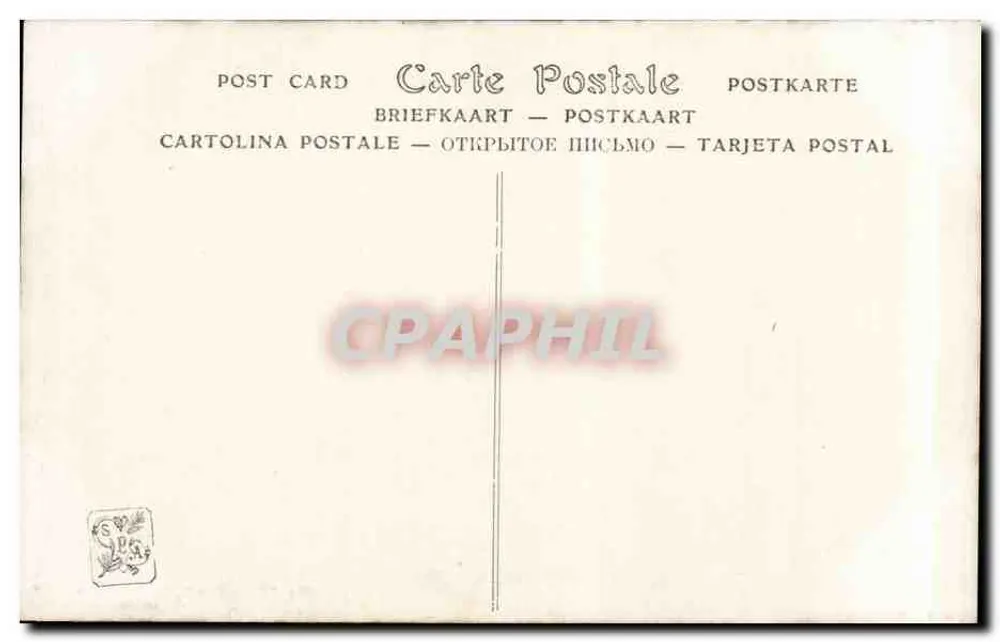 Salon de 1909 — Galant Message — von D. Etcheverry - Rückseite
