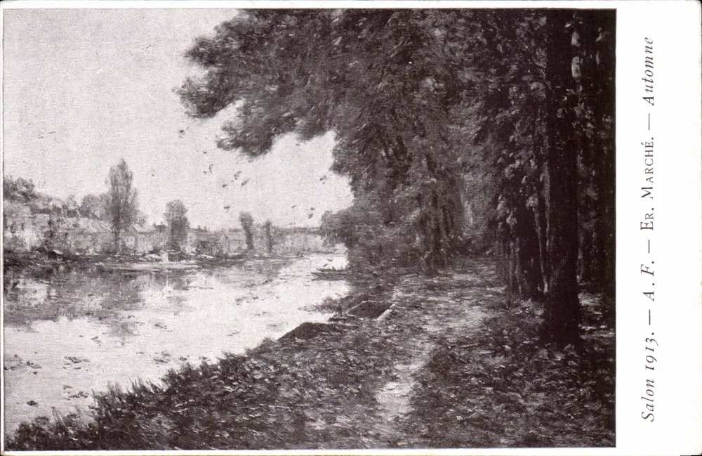 Herbst — Salon 1913 — Er. Marché - Vorderseite