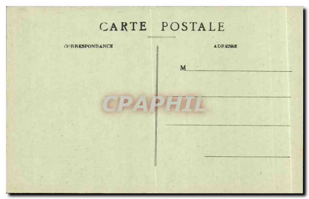 Capvern-les-Bains (H.-P.) — Cachalote da Bela Moineira — Edição V. Ribet - Orléans St.-Germain - Verso