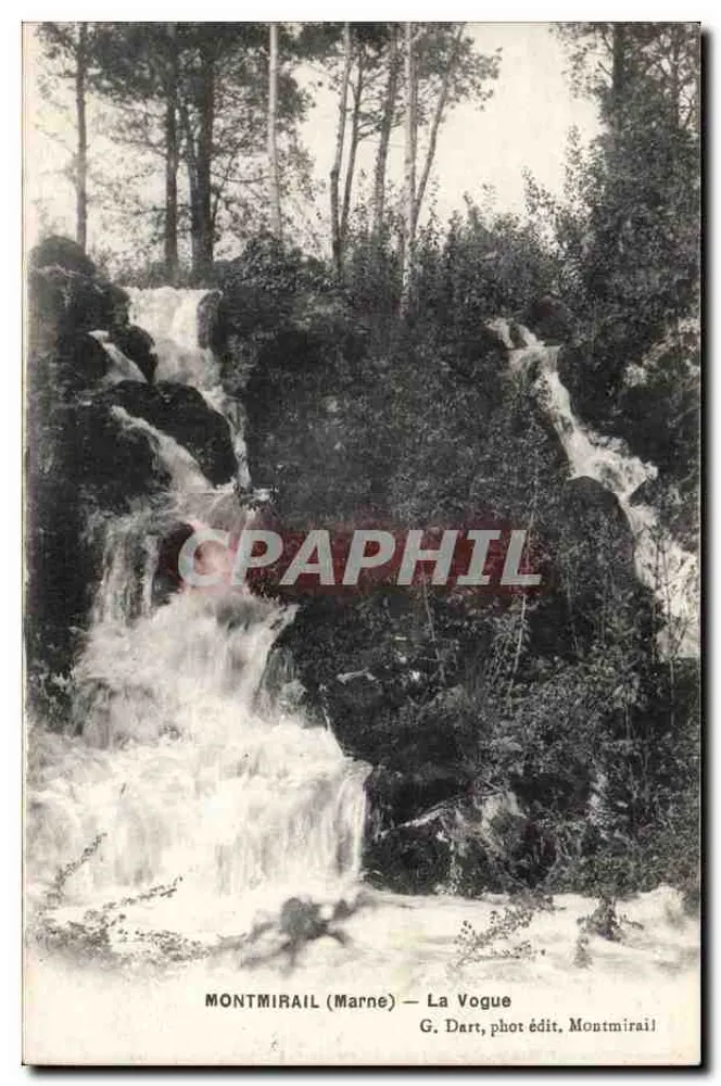 Montmirail (Marne) — La Vogue — G. Dart, fot. edit. Montmirail - Frente