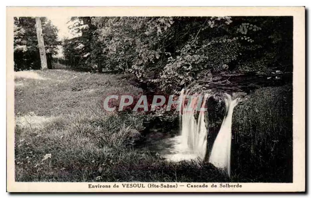 Arredores de VESOUL (Hte-Saône) — Cachoeira de Solborde - Frente