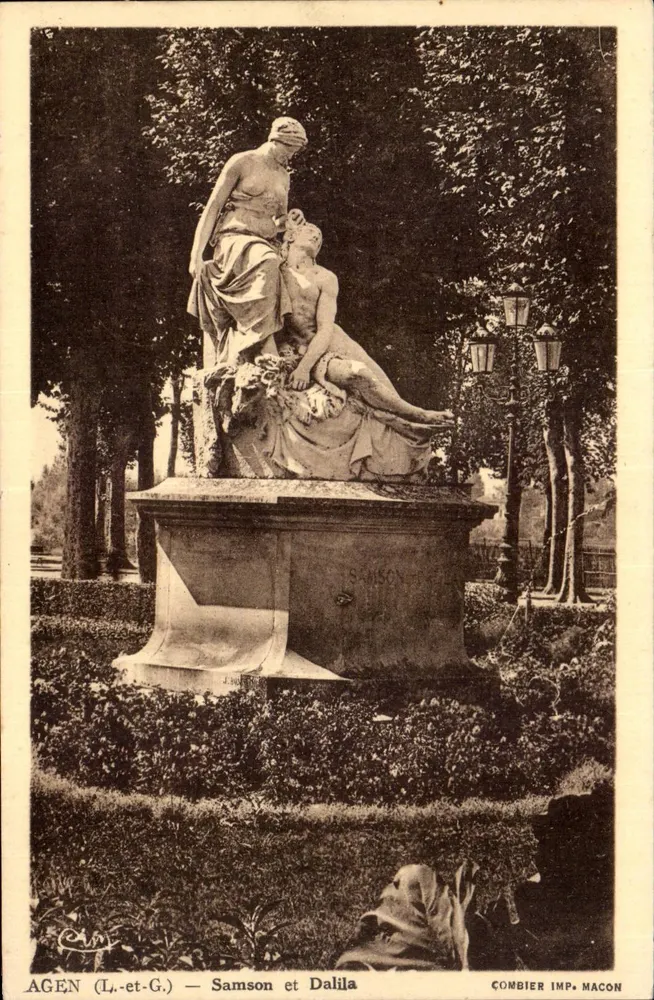 Agen (L.-et-G.) — Samson e Dalila — Combier Imp. Macon - Frente