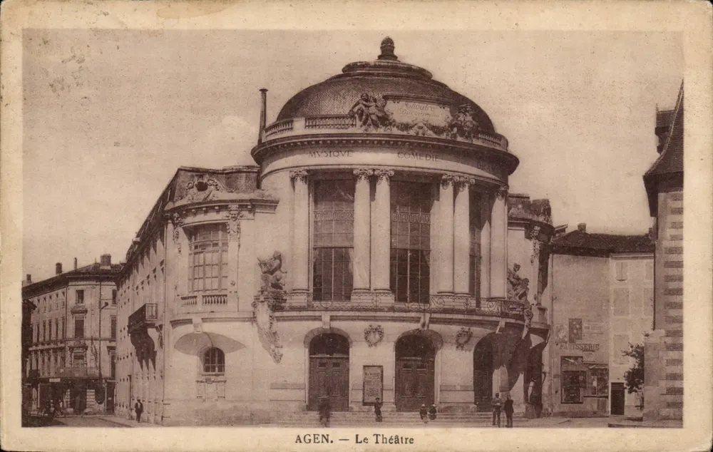 Agen — O Teatro — Mystove - Frente