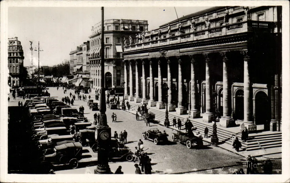 Platz der Komödie — Grand Theatre — Verlag « TITO » Bordeaux - Vorderseite