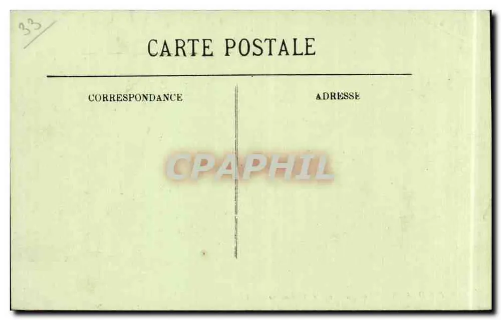 Bordeaux — De Kade gezien vanaf de Douane — LL. n°75 - Achterkant