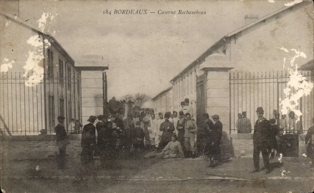 Bordeaux — Quartel Rochambeau — Editor 184 - Frente