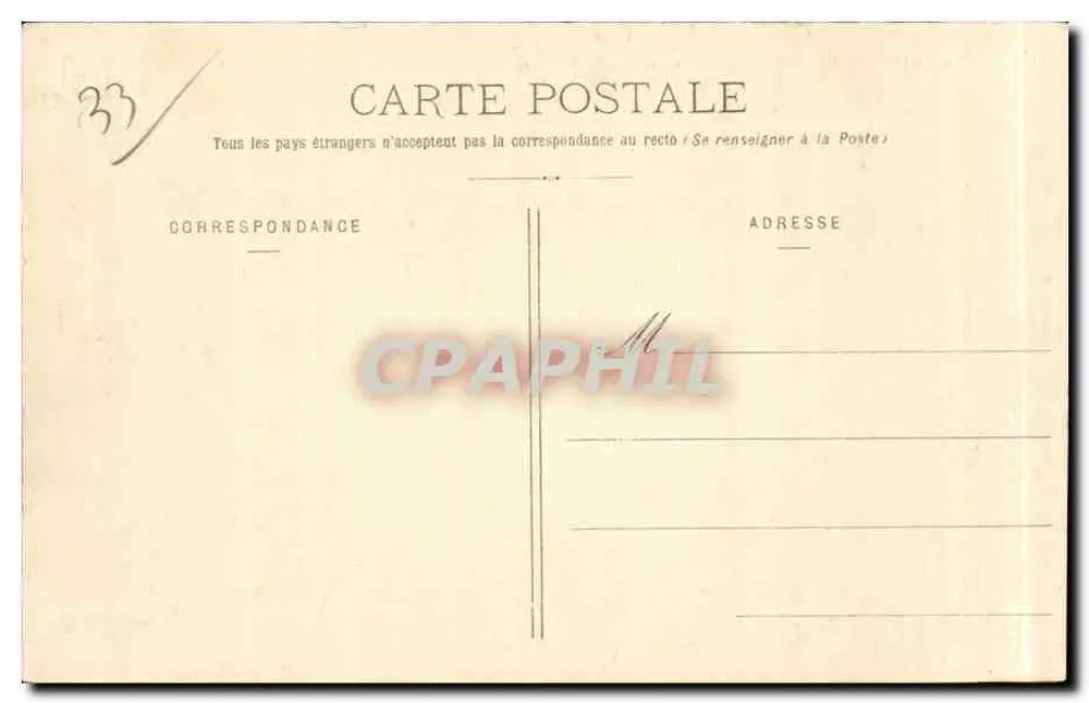 Bordeaux - Ansicht des Brückens über die Garonne - BR-321 - Rückseite
