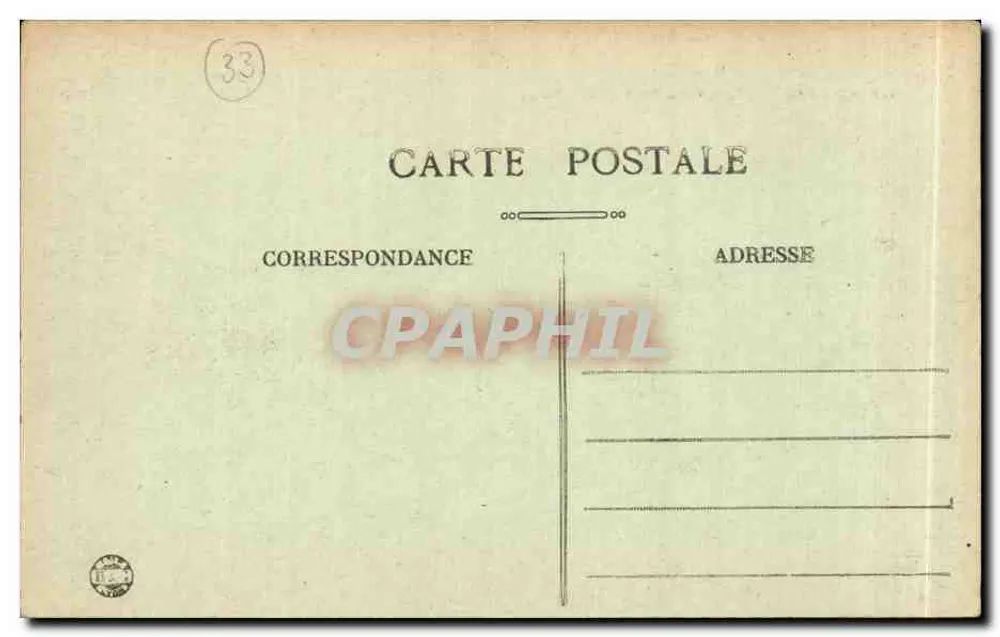 Bordeaux — Um Canto da Baía — BR - 579 - Verso