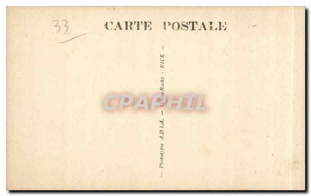 Bordeaux — A Place Tourny — editor A.D.L.A. (Nice) - Verso