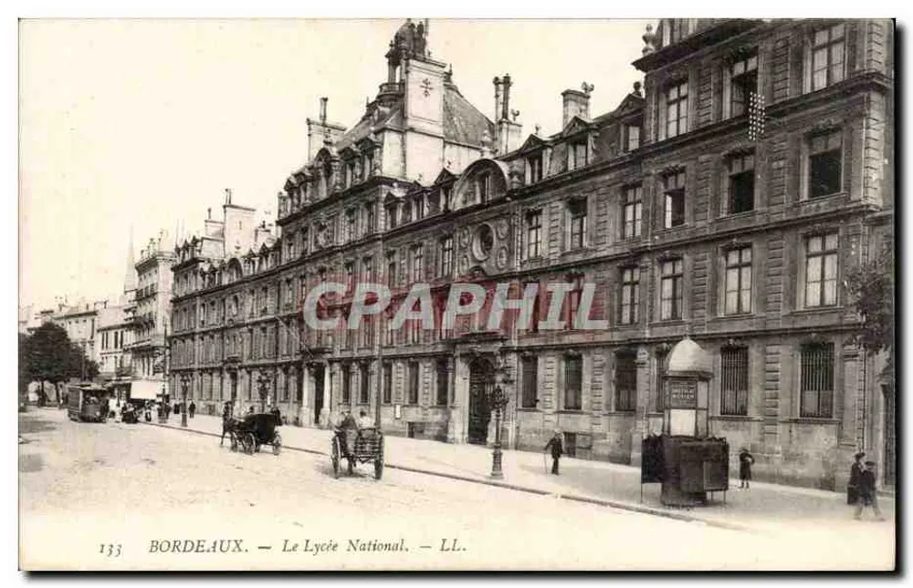 Bordeaux — Le Lycée National — LL. - Frente