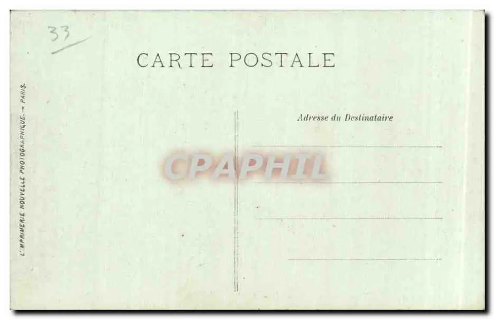 Bordeaux — Le Lycée National — LL. - Verso