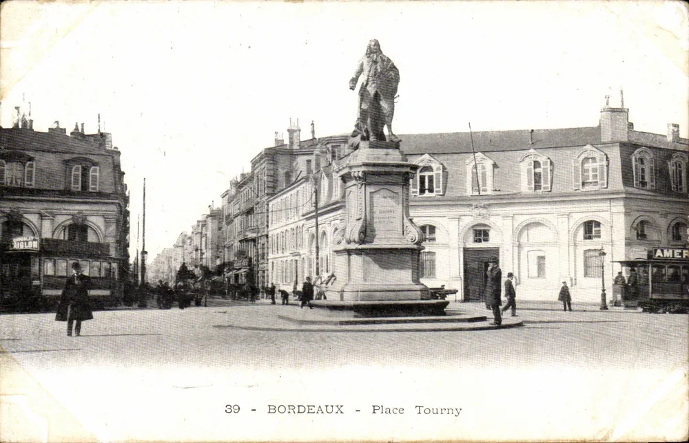 Bordeaux — Place Tourny — editor MIGLOW, n°39 - Frente