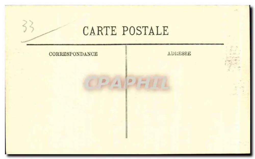 Bordeaux — Der Platz und das Tor von Aquitanien — LL. - Rückseite