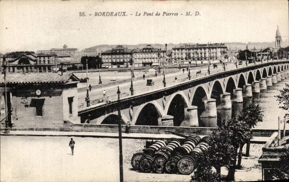 Bordeaux - O Ponte das Pedras - M. D. - Frente