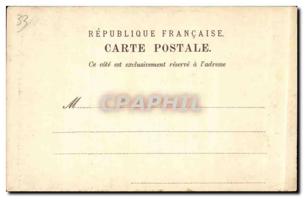 Flèche de St Michel — Bordeaux — editor desconhecido - Verso