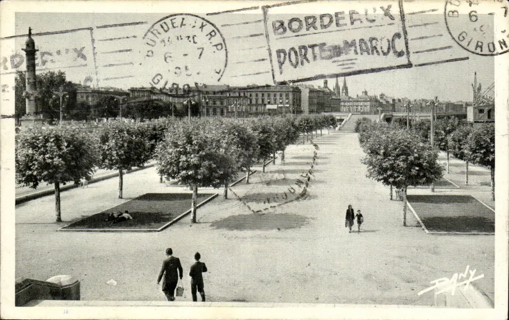 Place de la Bourse — Bordeaux — Edição Rénard et Buzaud - Frente