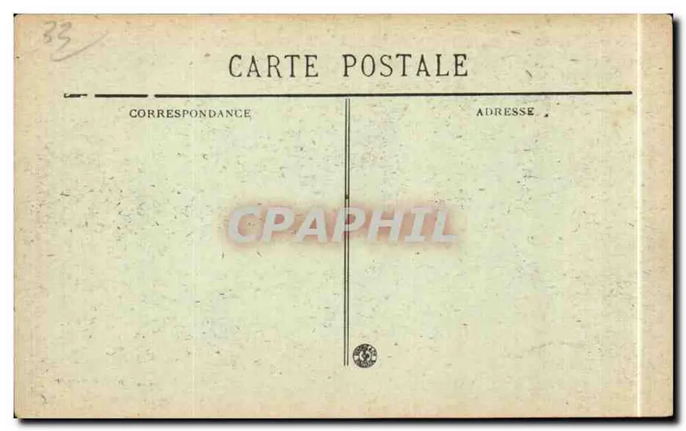 A Igreja Saint-Seurin — Bordeaux — editor Bordelaun, n° 2443 - Verso