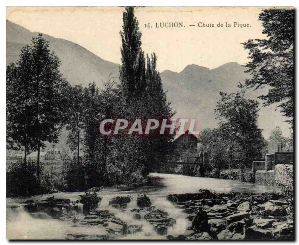Luchon — Queda da Pique — Coleção Sarthe, Luchon - Frente