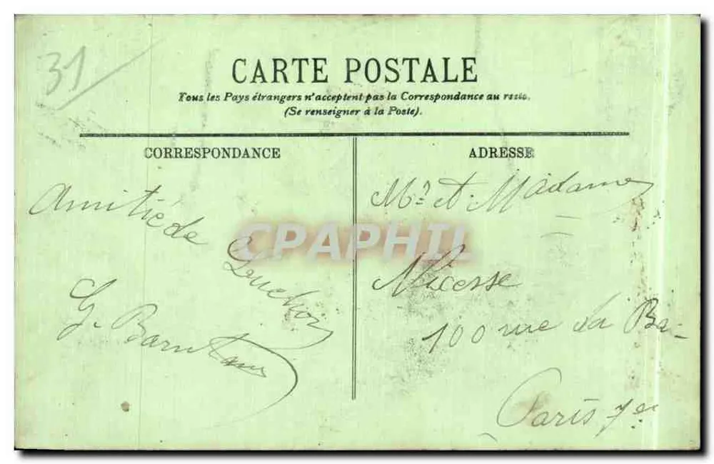 Luchon — Kasyno — LL. — n° 155 - Rewers