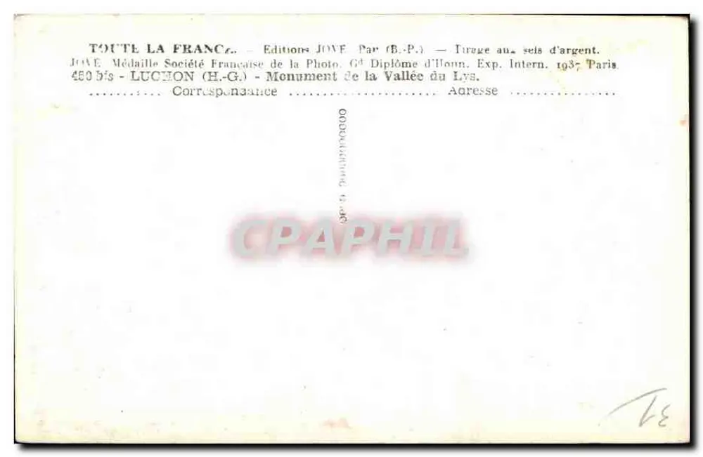 Nagość na kamieniu — Pomnik Doliny Lysu — Wydawnictwo JOVE - Rewers