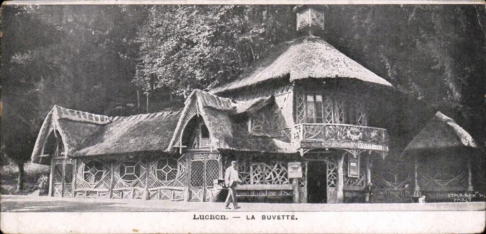 Luchon — A Buvette — Editora Lutheron, Paris - Frente