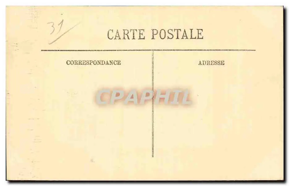 Luchon — As Avenidas de Etigny — Baudillon alinhado, Editor - Verso