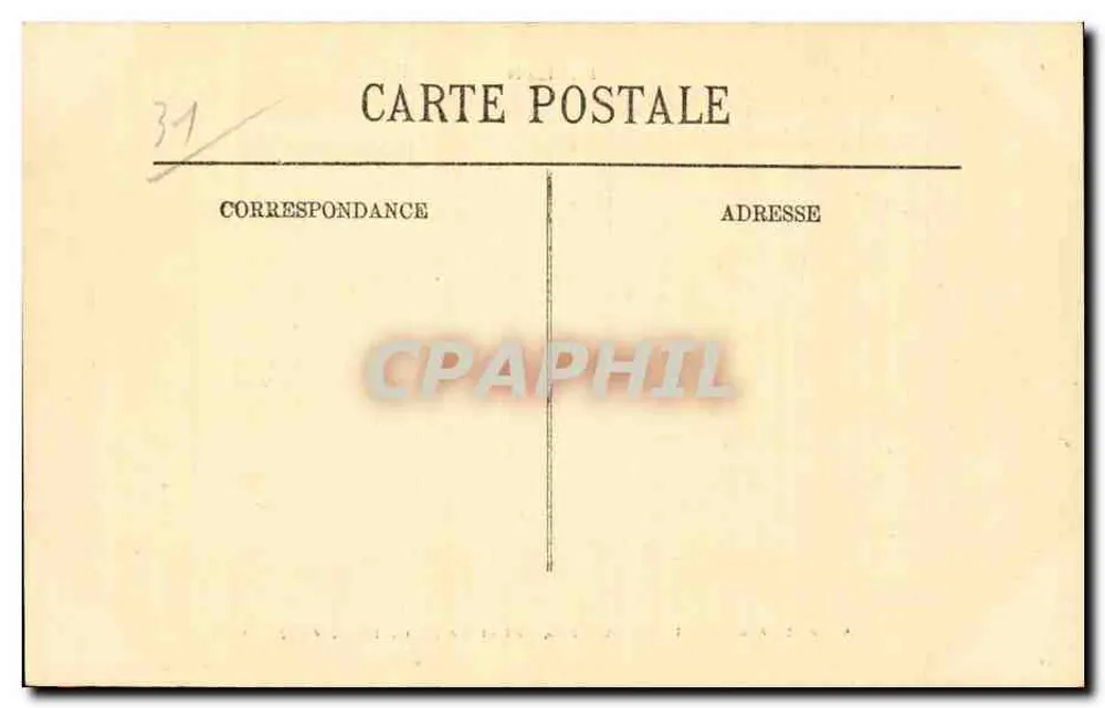 La Vallée d'Oueil — Aussicht auf Saint-Paul und die Pyrenäen — Baudillon siné, Verlag - Rückseite