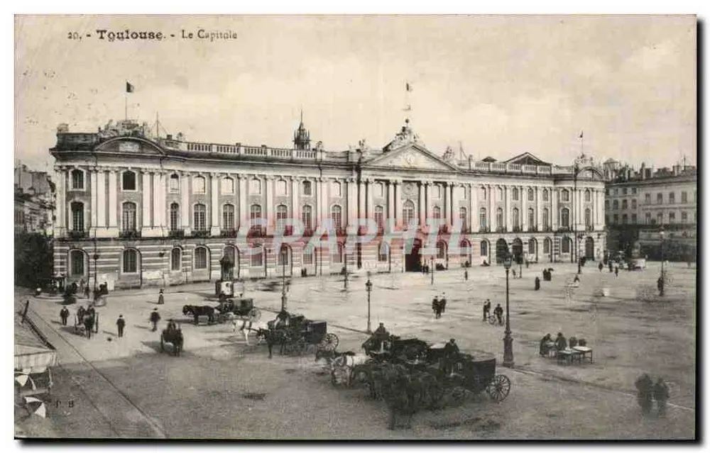 Toulouse - O Capitólio — editor Graphiti, n°20 - Frente