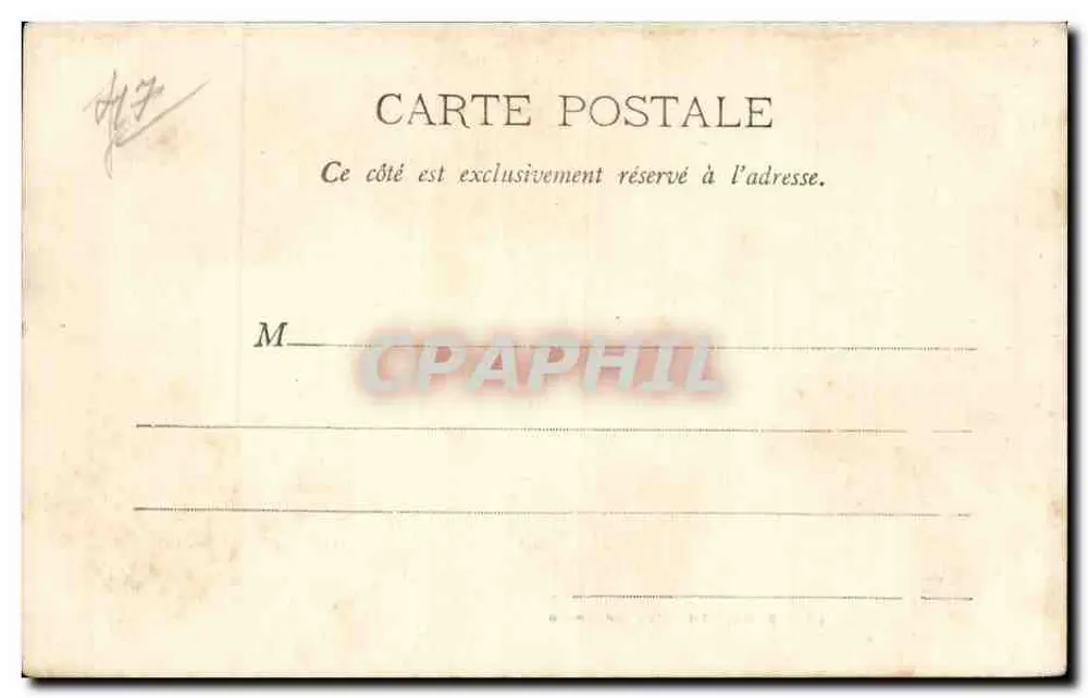 S. SERNIN (Ver Geral) — Igreja — Editor: F. Tailloire, N° 13 - Verso