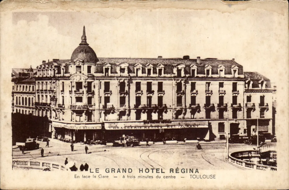 Das Grand Hotel Regina — drei Minuten vom Zentrum entfernt — Toulouse - Vorderseite