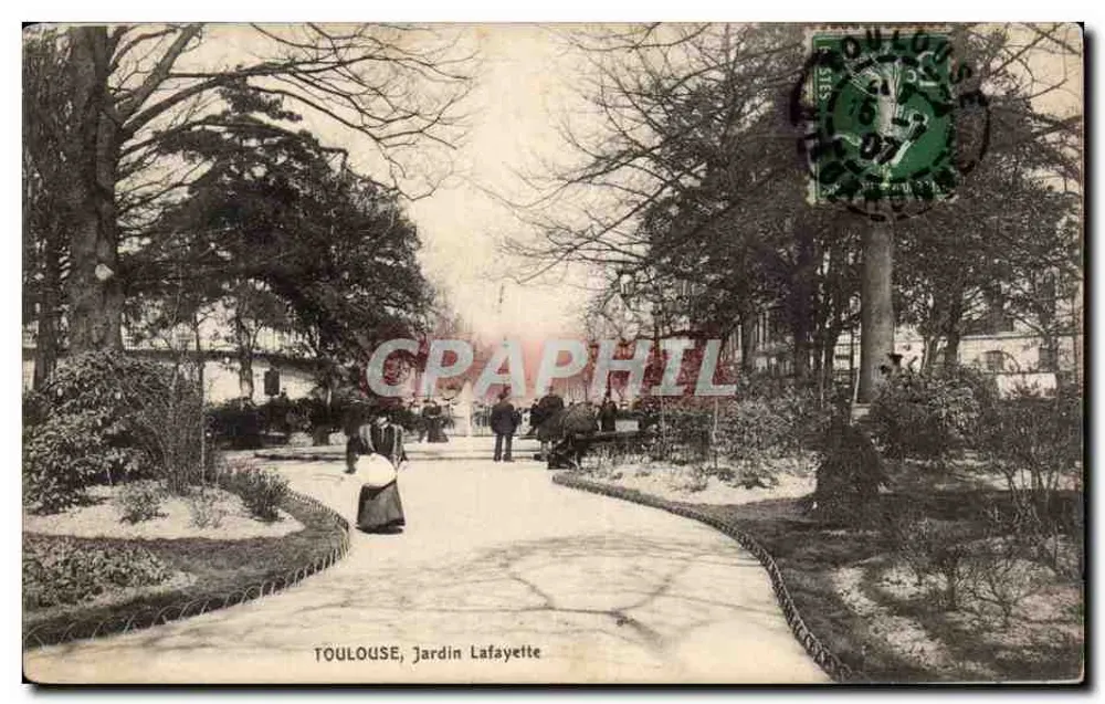 Toulouse, Jardin Lafayette — uitgever Quartier Mayer-Weil & Cie, n°31 - Voorkant