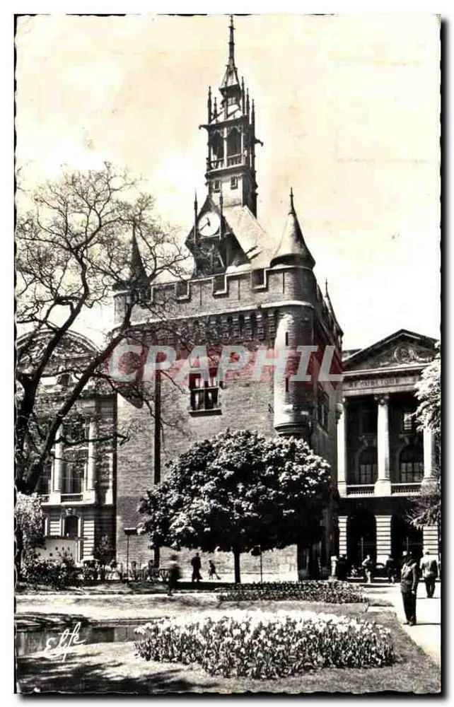 Hotel de Ville de Toulouse — vista arquitetônica — Édit. « Pyr. Océane » - Frente