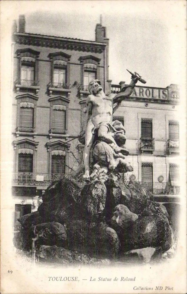 Toulouse — A Estátua de Roland — Collections ND Phot - Frente