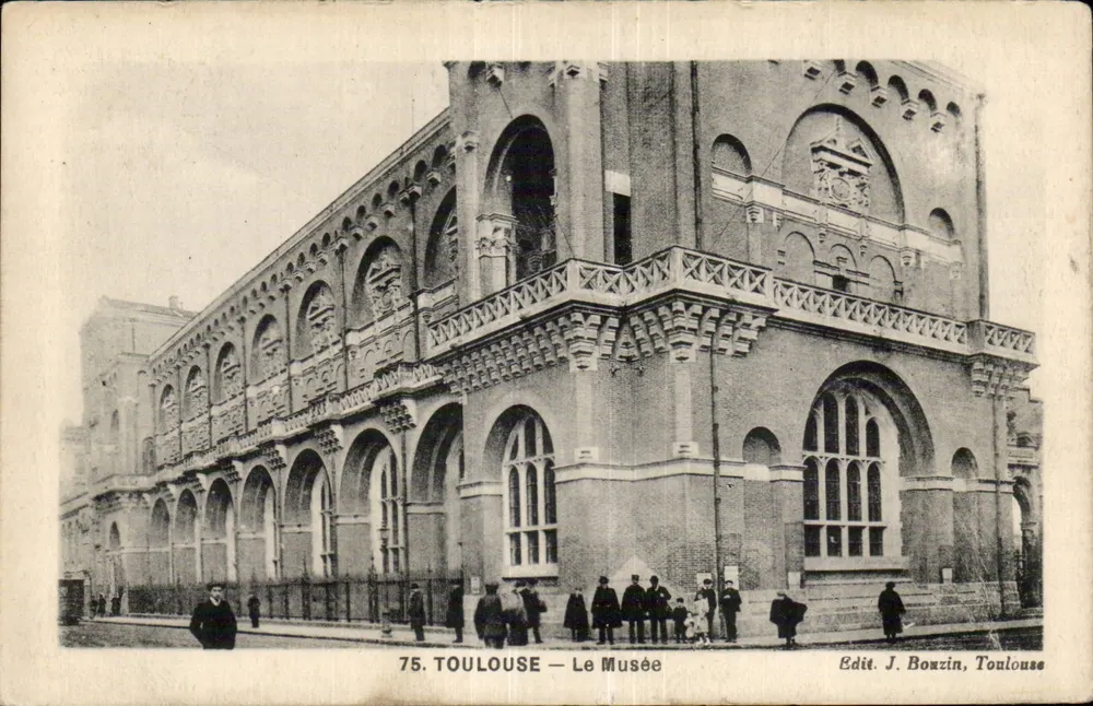 Toulouse — O Museu — Edit. J. Bouzin, Toulouse - Frente