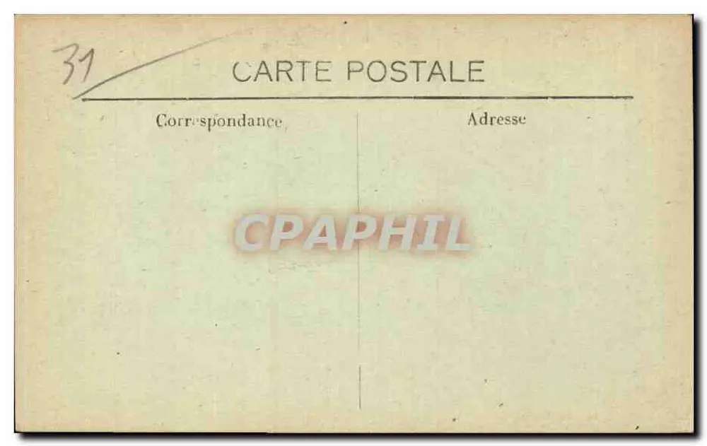 Toulouse — Rue Constantine — Edit. B.F. Toulouse - Verso