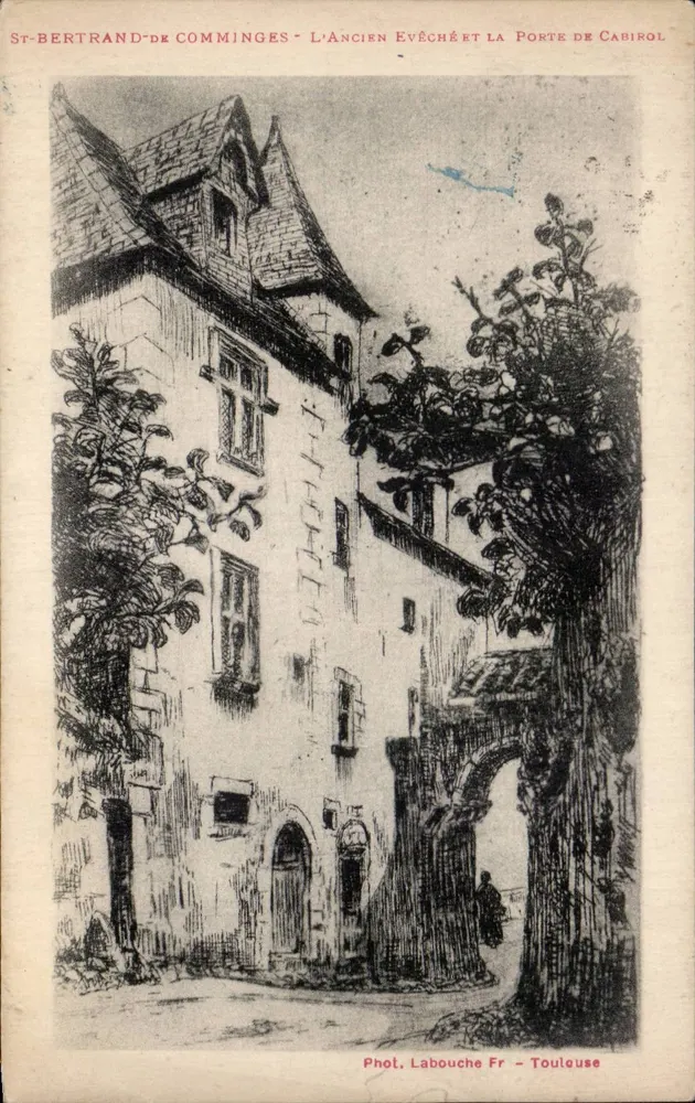 St-Bertrand-de-Comminges - O Velho Bispo e a Porta de Cabirol — Fot. Labouche Fr - Toulouse - Frente