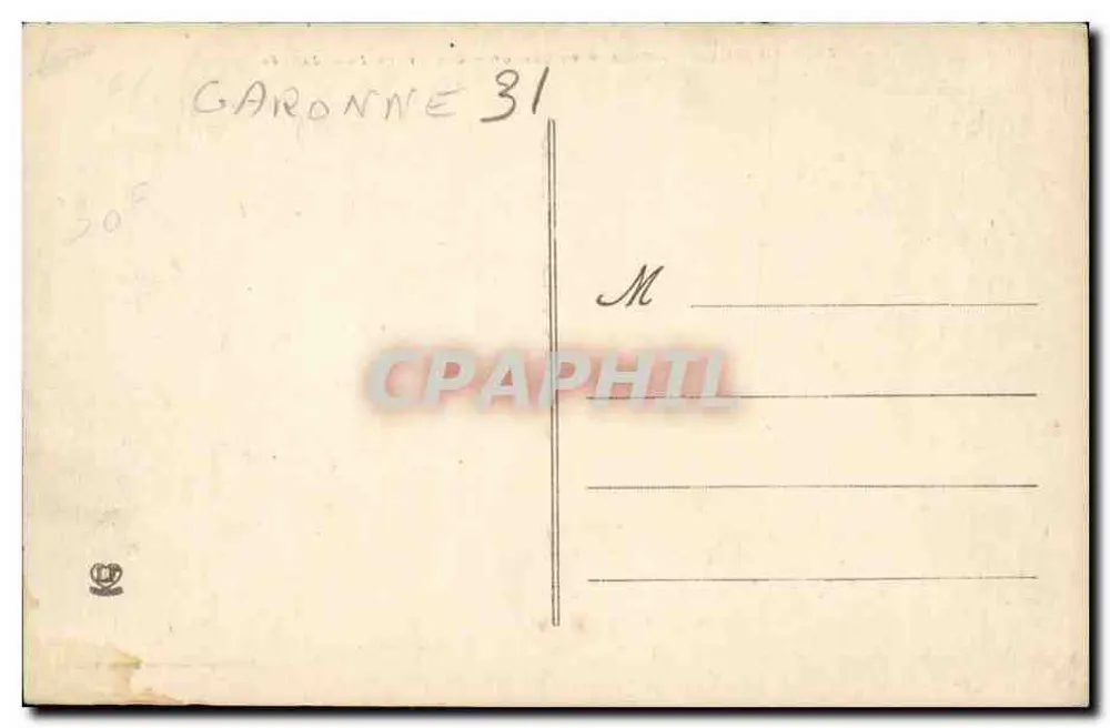 Toulouse - Boulevard Carnot - Carrefour Jean-Jaurès - Rückseite