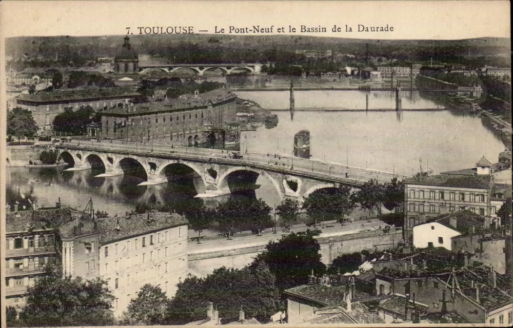 Toulouse — Der neue Brücke und der Daurade-See — Verlag: Éd. Saint-Émilion - Vorderseite