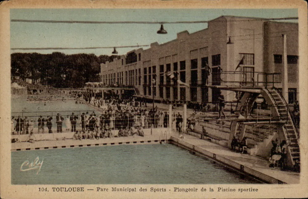 Toulouse — Municipal Sports Park - Sprungbrett der Sportbad — Cely, n°104 - Vorderseite