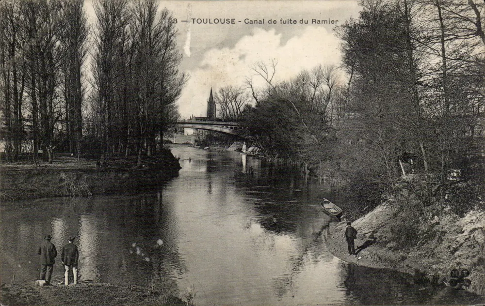 Toulouse — Canal de fuga do Ramier — Editor não identificado, n° de série 8 - Frente