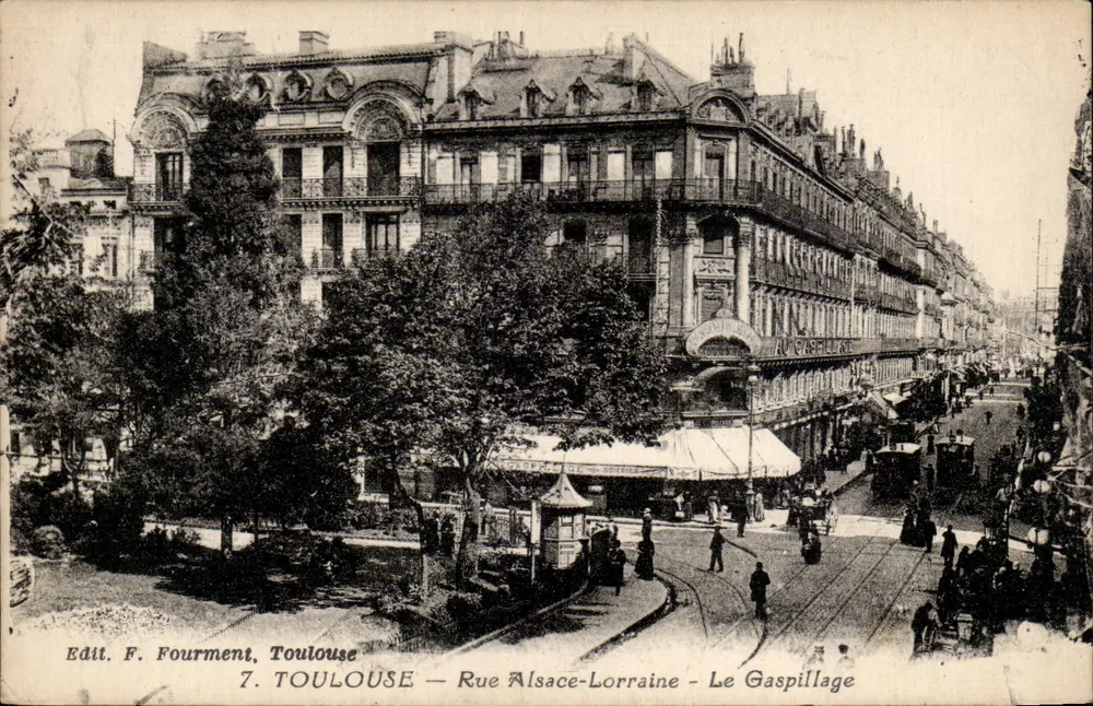Toulouse — Rue Alsace-Lorraine — Der Verfall — Edit. F. Fourment - Vorderseite