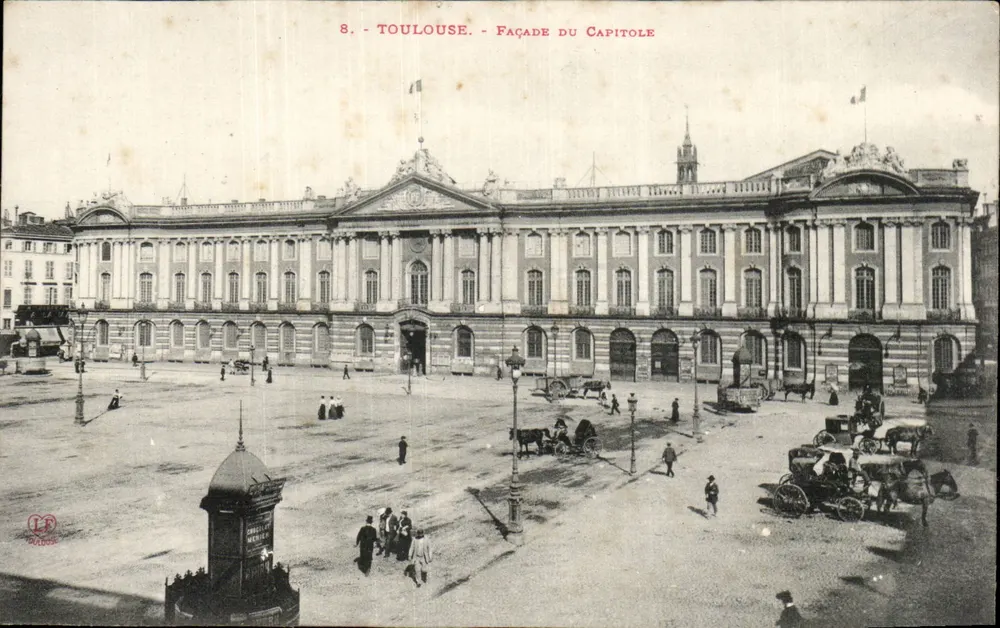 Toulouse - Fachada do Capitólio — editor L.F. (nº8) - Frente