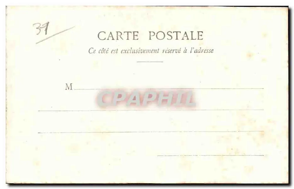 Toulouse - Fachada do Capitólio — editor L.F. (nº8) - Verso