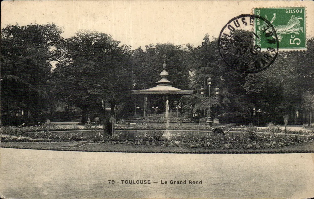 Toulouse — O Grand Rond — editor desconhecido, n° 79 - Frente
